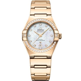 Omega Constellation 29 mm, oro Moonshine™ su oro Moonshine™ 131.55.29.20.55.003