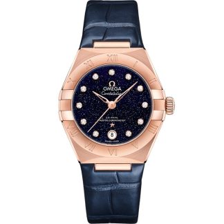 Omega Constellation 29 mm, oro Sedna™ su cinturino di pelle 131.53.29.20.53.003