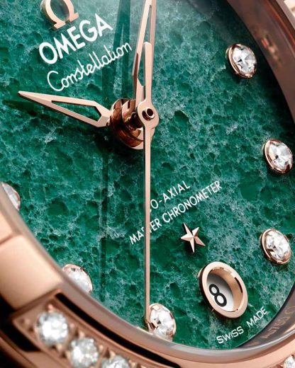 Omega Constellation 29 mm, oro Sedna™ su cinturino di pelle 131.58.29.20.99.004 - immagine 3