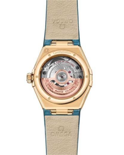 Omega Constellation 29 mm, oro giallo su cinturino di pelle 131.53.29.20.52.001 - immagine 2