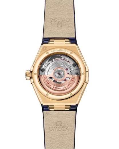 Omega Constellation 29 mm, oro giallo su cinturino di pelle 131.53.29.20.53.001 - immagine 2