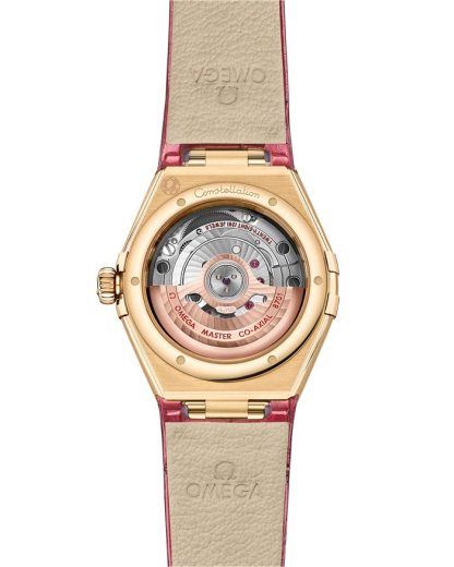 Omega Constellation 29 mm, oro giallo su cinturino di pelle 131.58.29.20.55.001 - immagine 2