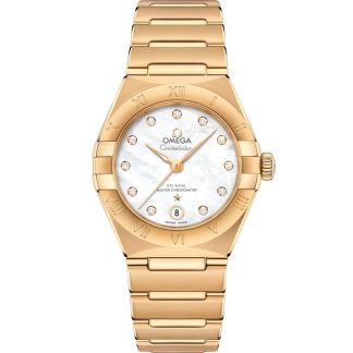 Omega Constellation 29 mm, oro giallo su oro giallo 131.50.29.20.55.002