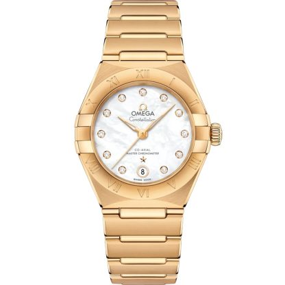 Omega Constellation 29 mm, oro giallo su oro giallo 131.50.29.20.55.002