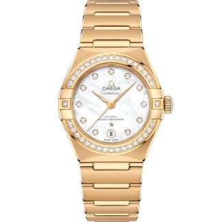 Omega Constellation 29 mm, oro giallo su oro giallo 131.55.29.20.55.002