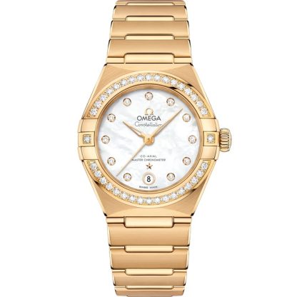 Omega Constellation 29 mm, oro giallo su oro giallo 131.55.29.20.55.002