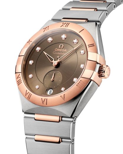 Omega Constellation 34 mm, acciaio-oro Sedna™ su acciaio-oro Sedna™ 131.20.34.20.63.001 - immagine 3