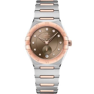 Omega Constellation 34 mm, acciaio-oro Sedna™ su acciaio-oro Sedna™ 131.20.34.20.63.001