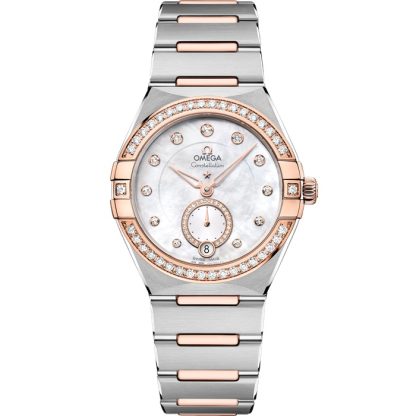 Omega Constellation 34 mm, acciaio-oro Sedna™ su acciaio-oro Sedna™ 131.25.34.20.55.001
