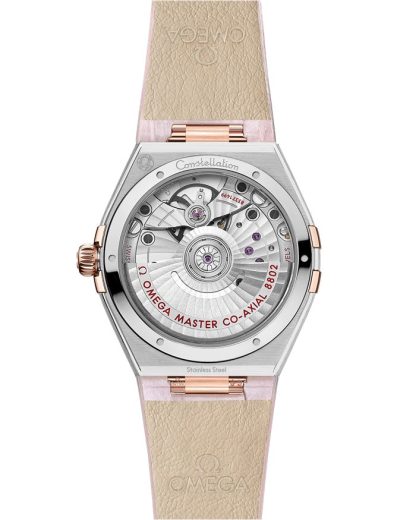 Omega Constellation 34 mm, acciaio-oro Sedna™ su cinturino di pelle 131.28.34.20.55.001 - immagine 2