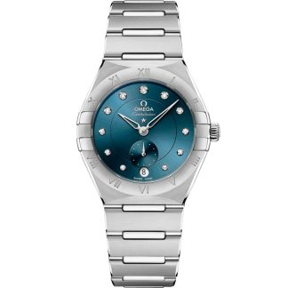 Omega Constellation 34 mm, acciaio su acciaio 131.10.34.20.53.001