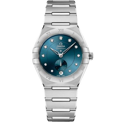 Omega Constellation 34 mm, acciaio su acciaio 131.10.34.20.53.001
