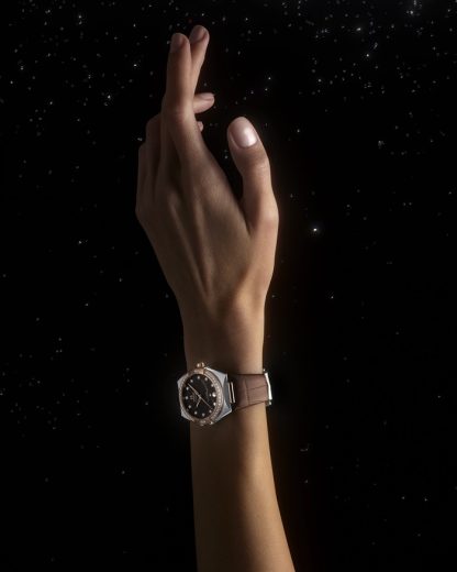 Omega Constellation 36 mm, acciaio-oro Sedna™ su cinturino di pelle 131.28.36.20.63.001 - immagine 5