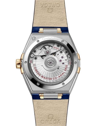 Omega Constellation 36 mm, acciaio-oro giallo su cinturino di pelle 131.28.36.20.53.001 - immagine 2