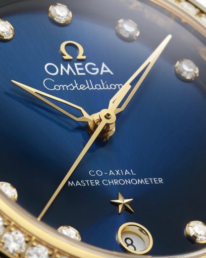 Omega Constellation 36 mm, acciaio-oro giallo su cinturino di pelle 131.28.36.20.53.001 - immagine 3