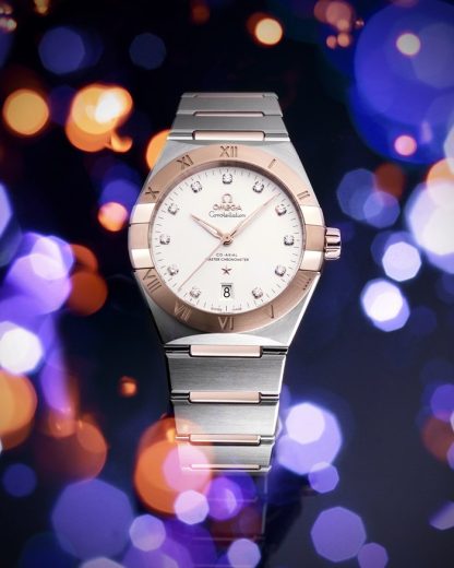 Omega Constellation 39 mm, acciaio-oro Sedna™ su acciaio-oro Sedna™ 131.20.39.20.52.001 - immagine 6