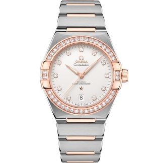 Omega Constellation 39 mm, acciaio-oro Sedna™ su acciaio-oro Sedna™ 131.25.39.20.52.001