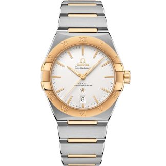 Omega Constellation 39 mm, acciaio-oro giallo su acciaio-oro giallo 131.20.39.20.02.002