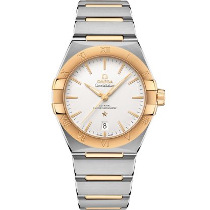 Omega Constellation 39 mm, acciaio-oro giallo su acciaio-oro giallo 131.20.39.20.02.002