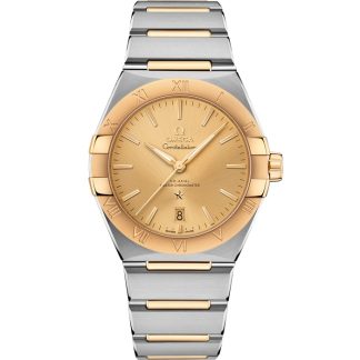 Omega Constellation 39 mm, acciaio-oro giallo su acciaio-oro giallo 131.20.39.20.08.001
