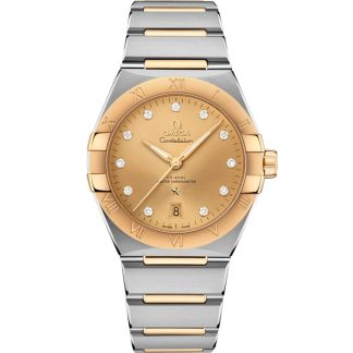Omega Constellation 39 mm, acciaio-oro giallo su acciaio-oro giallo 131.20.39.20.58.001