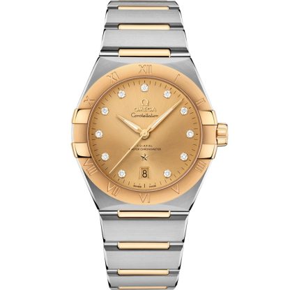 Omega Constellation 39 mm, acciaio-oro giallo su acciaio-oro giallo 131.20.39.20.58.001