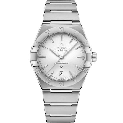 Omega Constellation 39 mm, acciaio su acciaio 131.10.39.20.02.001