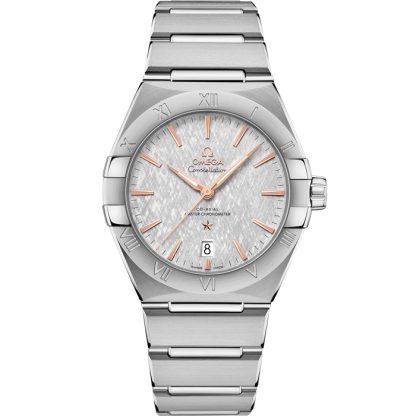 Omega Constellation 39 mm, acciaio su acciaio 131.10.39.20.06.001