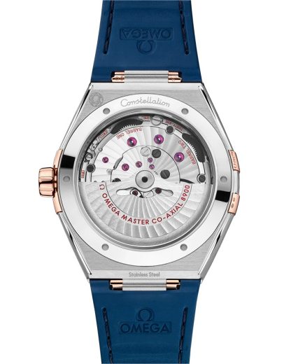 Omega Constellation 41 mm, acciaio-oro Sedna™ su cinturino di pelle 131.23.41.21.03.001 - immagine 2