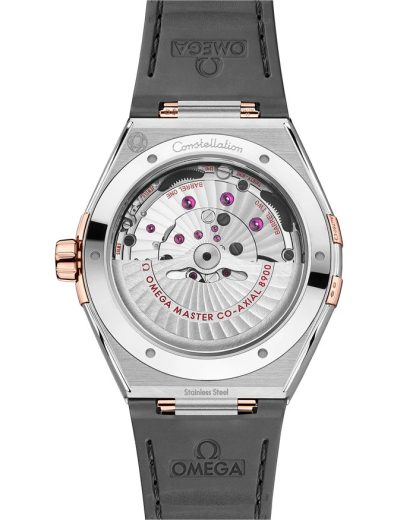 Omega Constellation 41 mm, acciaio-oro Sedna™ su cinturino di pelle 131.23.41.21.06.001 - immagine 2
