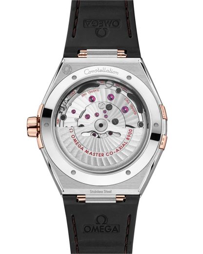 Omega Constellation 41 mm, acciaio-oro Sedna™ su cinturino di pelle 131.23.41.21.11.001 - immagine 2