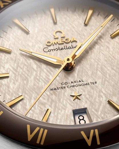 Omega Constellation 41 mm, acciaio-oro giallo su cinturino di pelle 131.23.41.21.06.002 - immagine 3