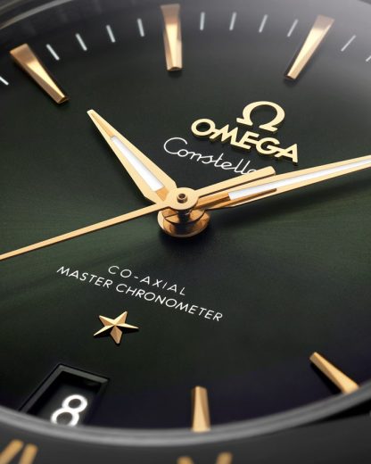 Omega Constellation 41 mm, acciaio-oro giallo su cinturino di pelle 131.23.41.21.10.001 - immagine 3