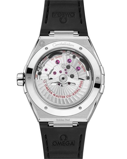Omega Constellation 41 mm, acciaio su cinturino di pelle 131.33.41.21.01.001 - immagine 2
