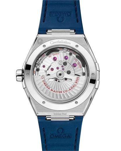 Omega Constellation 41 mm, acciaio su cinturino di pelle 131.33.41.21.04.001 - immagine 2