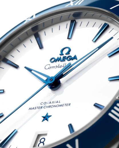 Omega Constellation 41 mm, acciaio su cinturino di pelle 131.33.41.21.04.001 - immagine 3