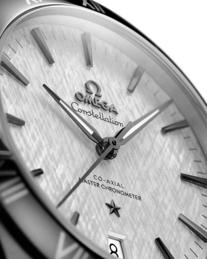 Omega Constellation 41 mm, acciaio su cinturino di pelle 131.33.41.21.06.001 - immagine 3