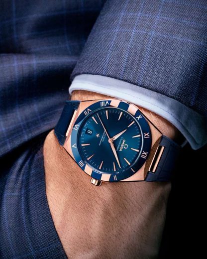 Omega Constellation 41 mm, oro Sedna™ su cinturino di pelle 131.63.41.21.03.001 - immagine 3