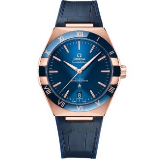 Omega Constellation 41 mm, oro Sedna™ su cinturino di pelle 131.63.41.21.03.001