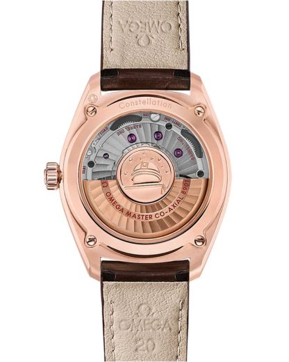 Omega Constellation Globemaster 39 mm, oro Sedna™ su cinturino di pelle 130.53.39.21.02.001 - immagine 2