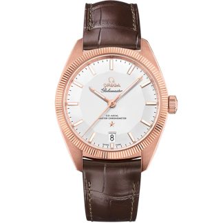 Omega Constellation Globemaster 39 mm, oro Sedna™ su cinturino di pelle 130.53.39.21.02.001