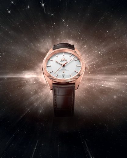 Omega Constellation Globemaster 39 mm, oro Sedna™ su cinturino di pelle 130.53.39.21.02.001 - immagine 5
