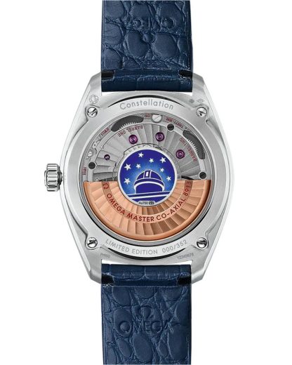 Omega Constellation Globemaster 39 mm, platino su cinturino di pelle 130.93.39.21.99.001 - immagine 2