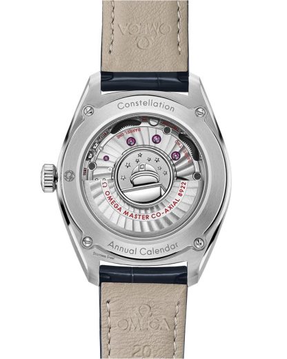 Omega Constellation Globemaster 41 mm, acciaio su cinturino di pelle 130.33.41.22.06.001 - immagine 2