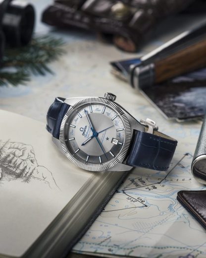 Omega Constellation Globemaster 41 mm, acciaio su cinturino di pelle 130.33.41.22.06.001 - immagine 4