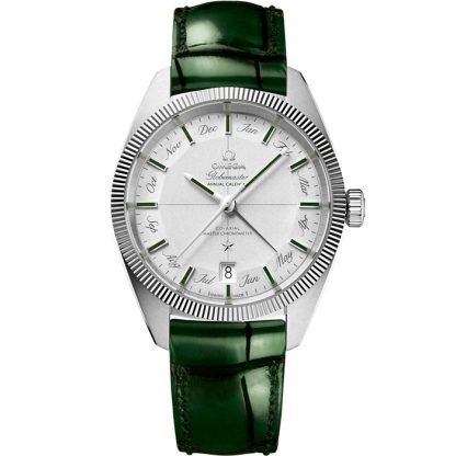 Omega Constellation Globemaster 41 mm, platino su cinturino di pelle 130.93.41.22.99.002