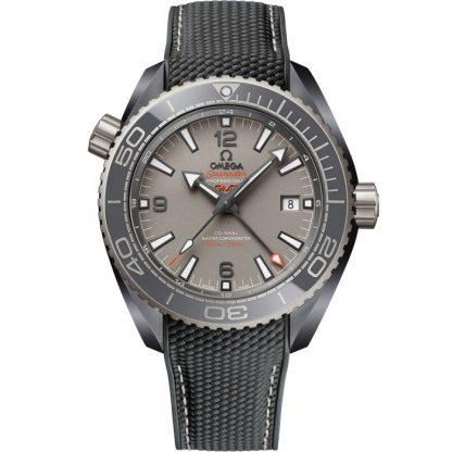 Omega Dark Grey Seamaster Planet Ocean 600M 45,5 mm, ceramica grigia su cinturino in caucciù 215.92.46.22.99.002