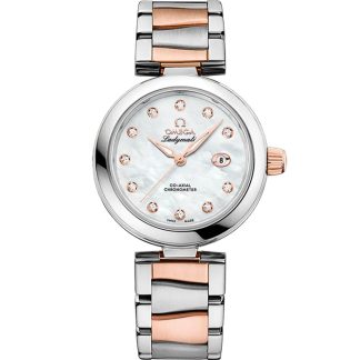 Omega De Ville Ladymatic 34 mm, acciaio-oro Sedna™ su acciaio-oro Sedna™ 425.20.34.20.55.004