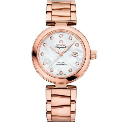 Omega De Ville Ladymatic 34 mm, oro Sedna™ su oro Sedna™ 425.60.34.20.55.004