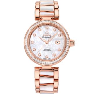 Omega De Ville Ladymatic 34 mm, oro Sedna™ su oro Sedna™ 425.65.34.20.55.007